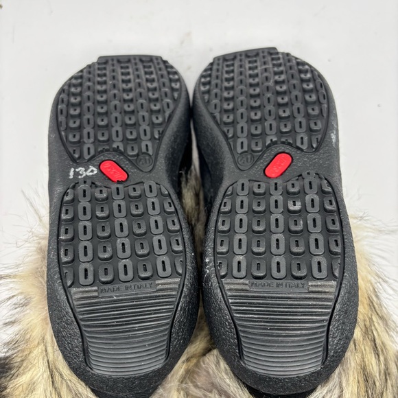 NWT Oscar Sport Tall Faux-Fur Boots Black Winter Boots Size 40 - Picture 7 of 9